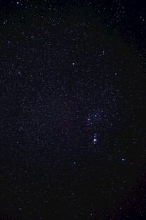 璀璨星空夜景图