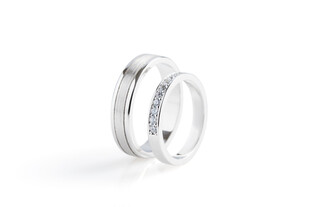 简约银戒指