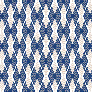 蓝白几何菱形图案纹理