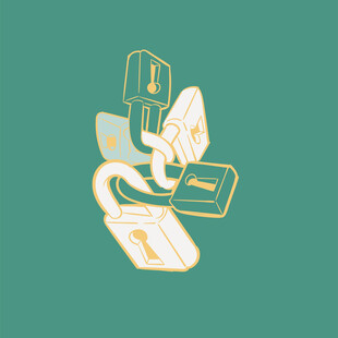 简约风电子设备插画