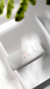 简约白色名片展示