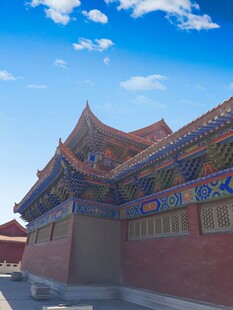 中式古建筑屋顶景观