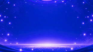 梦幻蓝色星空舞台背景