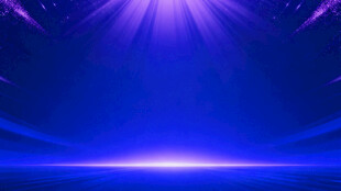 梦幻蓝色舞台灯光背景