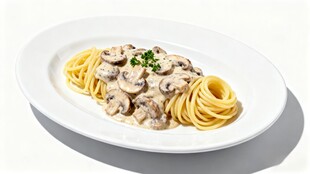 蘑菇意面