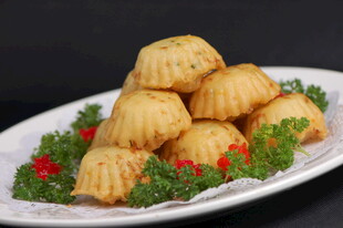 美味糕点摆盘精致诱人