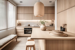 中式简约室内场景