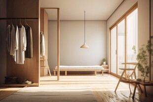 中式简约室内场景