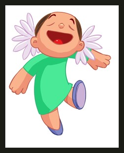 快乐飞翔的小天使