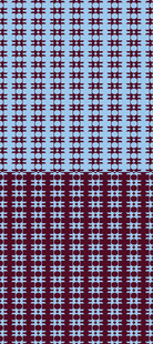 大牌双色几何图案