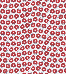 大牌红色卡通图案