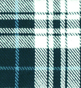 蓝白黑格子布料纹理