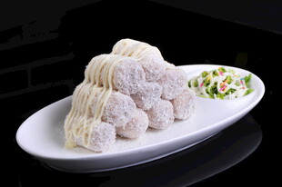 美味白糕摆盘精致