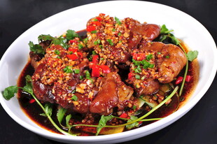 香辣凉拌猪肘