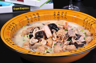 香浓菌菇鸡汤