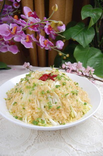 美味蛋炒饭清新又可口