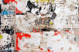 抽象涂鸦艺术画作