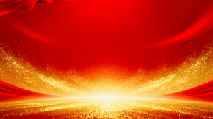 红色炫光舞台背景图片