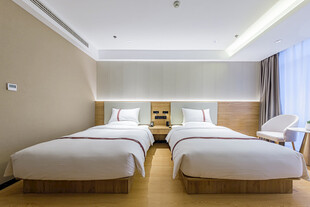 简约双床酒店客房