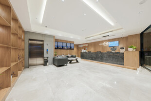 现代简约风格办公接待区