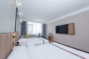 简约温馨双人酒店客房