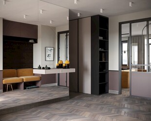 现代简约风开放式厨房空间