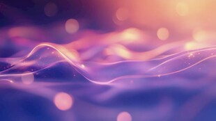 梦幻紫色流动光影背景