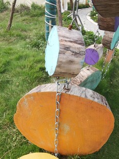 户外木质儿童游乐设施