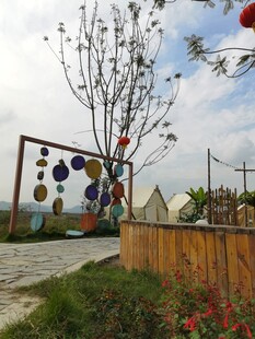 户外休闲露营场地景观