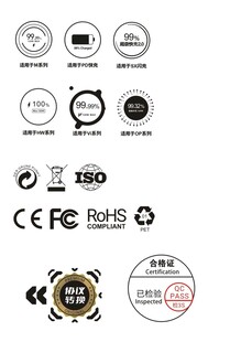 数码产品包装标识