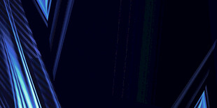 蓝色线条抽象背景图