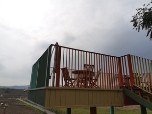 户外游乐设施观景台