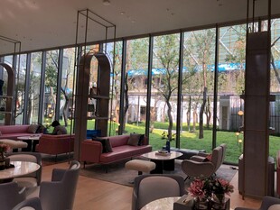 现代风格室内休闲空间