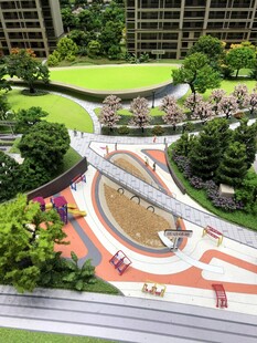 精致社区景观模型展示