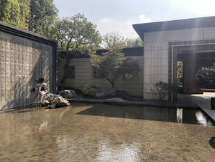 中式庭院水景景观