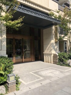 日式风格建筑入口景观