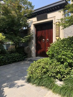 中式庭院大门景观