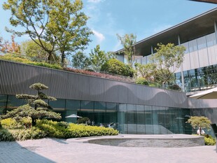 现代风格园林式建筑景观