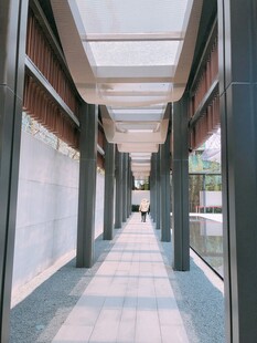 现代长廊建筑景观