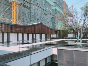 现代与传统融合的建筑景观