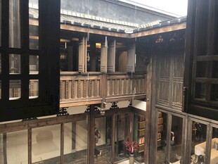 中式传统建筑内景