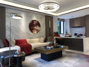 现代简约风格客厅展示