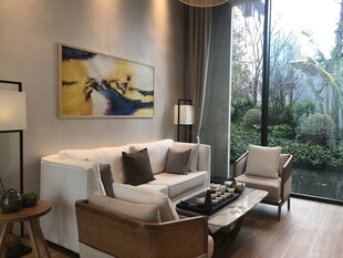 现代简约风客厅室内景致