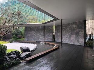 现代简约风室内外景观空间