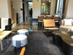 现代风格室内休闲区场景