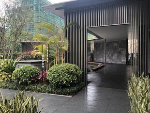 现代风格庭院入口景观