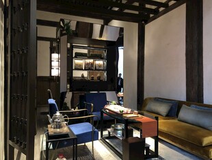 中式复古风格的室内客厅