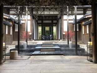 中式庭院古朴雅致空间