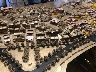 城市建筑模型景观展示