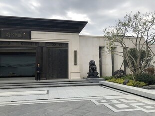 现代风格精致庭院建筑